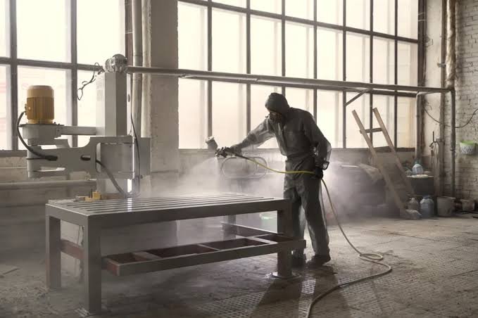 sandblasting sebelum coating