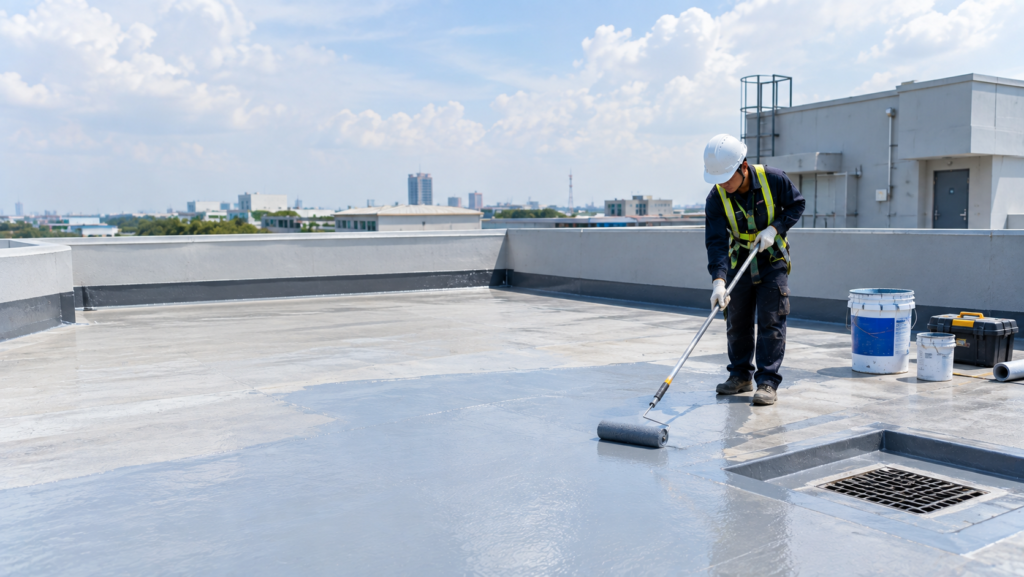 Waterproofing dak beton dan rooftop