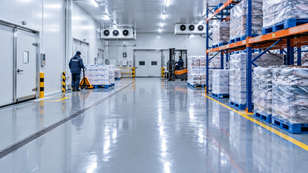 epoxy lantai cold storage