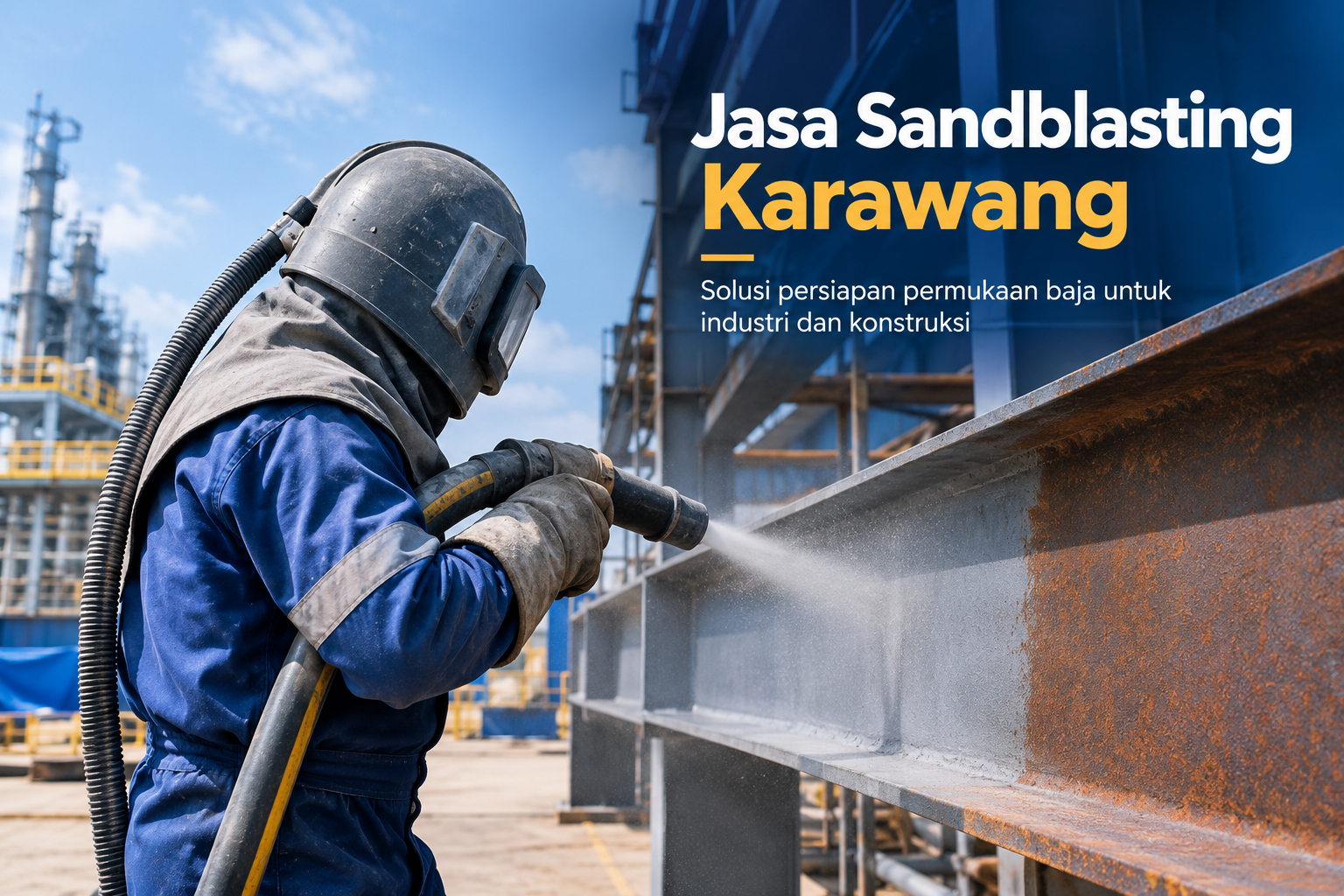 jasa sandblasting karawang