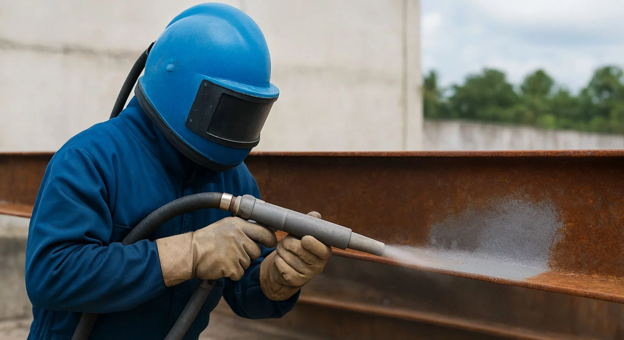 Blog 2 sandblasting besi karat
